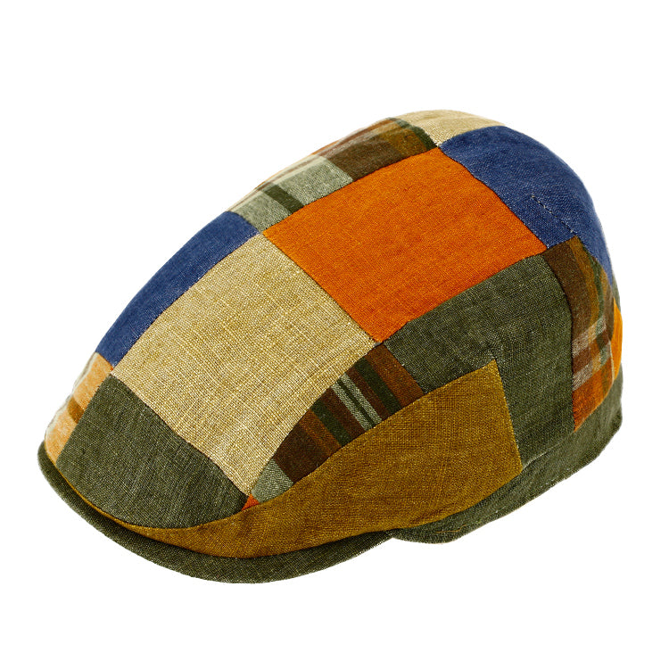 Patchwork flatcap