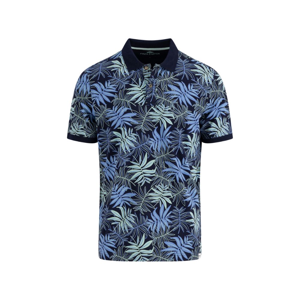 Polo leaf print