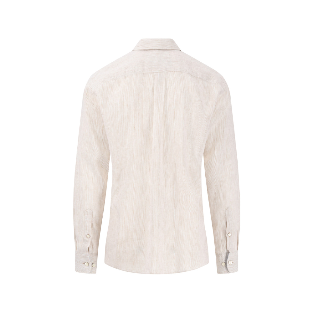 Linen striped shirt LS