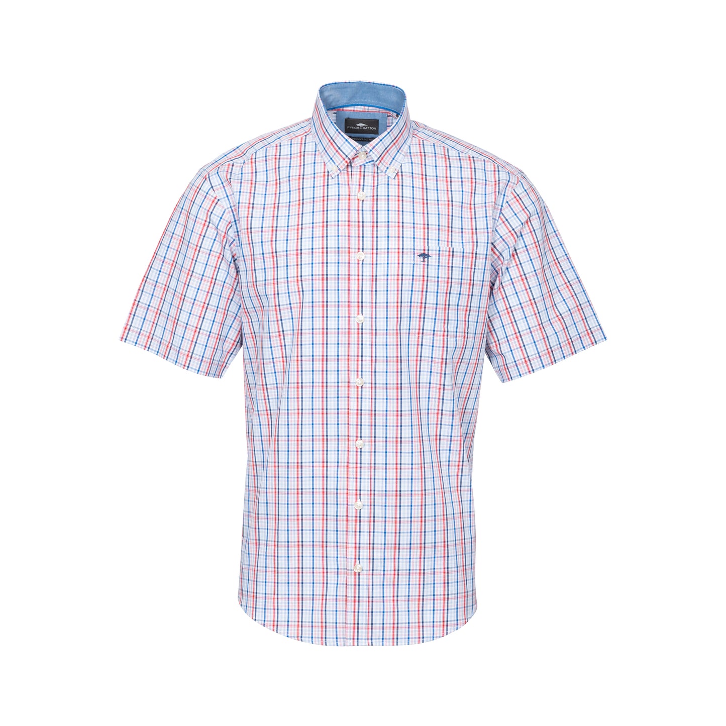 Combi check shirt SS