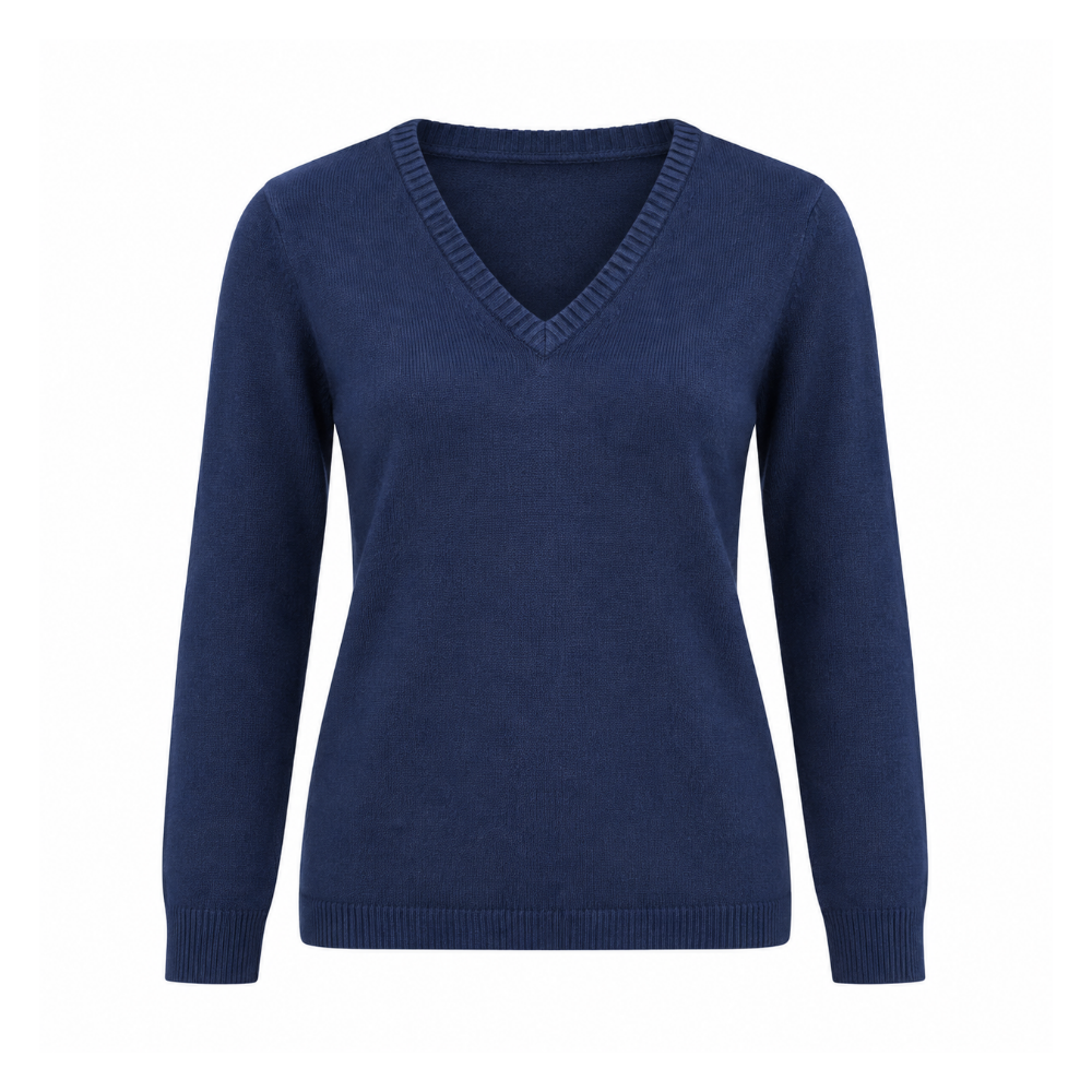 Pullover V-neck lambswool