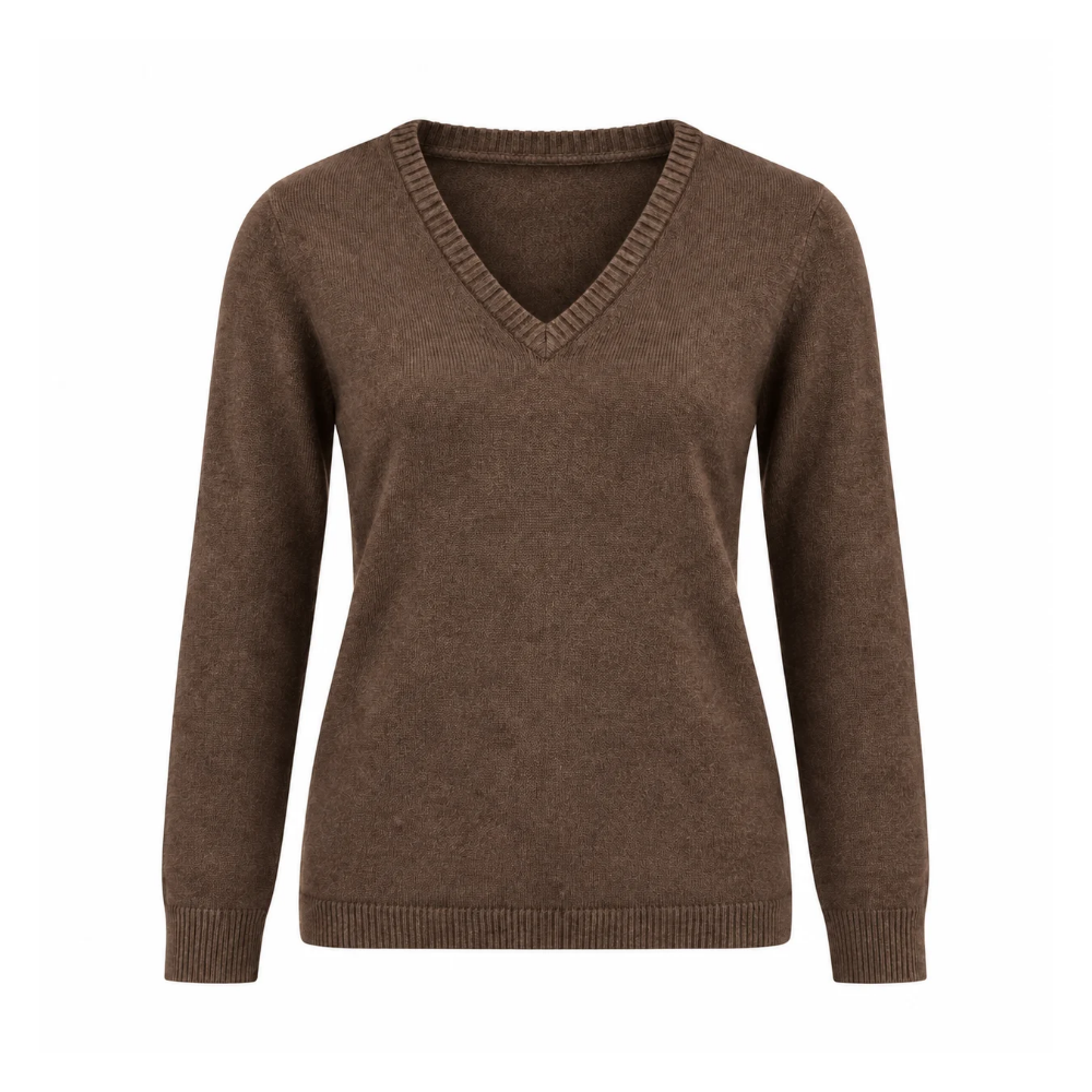 Pullover V-neck lambswool